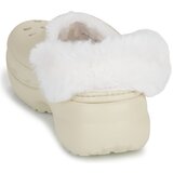 Crocs Cokli CLASSIC PLATFORM FUZZ LINED CG Bela | Shoptok.si