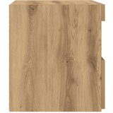  Noćni ormarići s LED svjetlima 2 komada Artisan hrast 50x40x45 cm | shoptok.hr