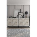 Hanah home komoda sinta anthracite ephesus marble Cene