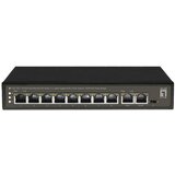  LevelOne FGP-1031 network switch Unmanaged Gigabit Ethernet (10 /100 /1000) Power over Ethernet (PoE) Black | shoptok.hr