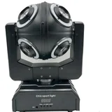 visebojna svetleca led rgb glava - 7x10W veca glava rasveta