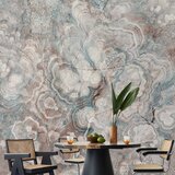  Foto tapeta - Marble Flowers - Natural Stone Structures in Pastel Colours 150x105 Vodootporna | shoptok.hr