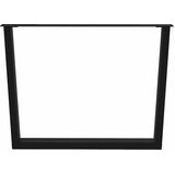  Noge za blagovaonski stol V-oblika 2 kom Crne 100 x (72-73,3) cm Čelik | shoptok.hr
