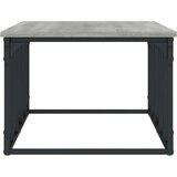 vidaXL Klubska mizica siva sonoma 100x50x35,5 cm inženirski les | Shoptok.si