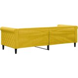  Dnevni krevet žuti 80 x 200 cm baršunasti | shoptok.hr