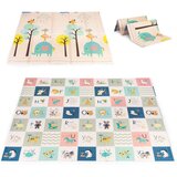 ECO TOYS dvostrana pjenasta edukativna podloga za igru Abeceda 200 x 180 cm ECOEVA023 | shoptok.hr