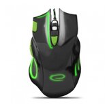 Esperanza Miš ESPERANZA GAMING HAWK 7D MX401, BLACK-GREEN, 2400dpi, double-click, ergonomic, EGM401KG | Eponuda.ba