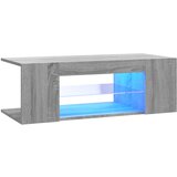 Maison Chic TV omarica - TV stojalo - Televizijska omarica z LED lučkami siva sonoma 90x39x30 cm, (21702047) | Shoptok.si