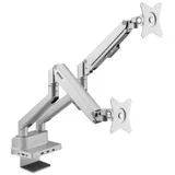br> SP-MM-800 2-struki stolni nosač za monitor 43,2 cm (17'') - 81,3 cm (32'') integrirana priključna stanica, tehnologija plinskog tlaka, nagibni, o...