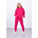 Kesi Insulated set with sweatshirt with fuchsia tie at the bottom | shoptok.hr