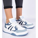 Gemre Blue women's sneakers with chunky laces Bartella | Shoptok.si