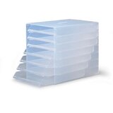 Durable predalnik idealbox prozoren Cene