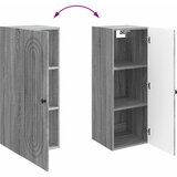  Ormar za montažu na zid Siva Sonoma 33 x 34,5 x 90 cm | Shoptok.si