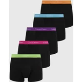 Calvin Klein Underwear Boksarice 5-pack moške, črna barva, 000NB3917A