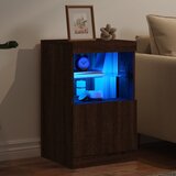  Komoda s LED svjetlima boja hrasta 41x37x67 cm | Eponuda.com