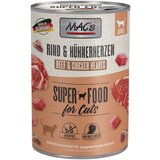  Ekonomično pakiranje MAC´s Cat 24 x 400 g - Govedina i pileća srca | shoptok.hr