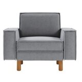 Atelier Del Sofa 1-Seat sofa sparrow 1 fog grey walnut Cene