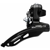 Shimano MENJAČ PREDNJI TOURNEY FDTZ510DS6 3 SPEED FRICTION FOR REAR 6/7 BRZINA DOWN SWING TOP PULL BAND TYPE 318MM CS ANGLE 6669 FOR TOP GEAR 48T CL 475MM INDPACK EFDTZ510DSTM6 Cene