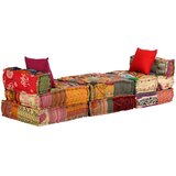  Modularni tabure za 3 osobe od tkanine s patchworkom | shoptok.hr