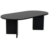 Hanah home sto za dnevnu sobu sable wood black | ePonuda.com