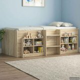 Ormarić za krevet s policom 2 pcs Hrast sonoma 66 x 33 x 48 cm | Eponuda.ba