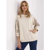 RELEVANCE Blouse-RV-BZ-A367.26-light beige | Shoptok.si