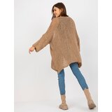 Och Bella Sweater-TW-SW-BI-M2202.29X-dark beige | shoptok.hr