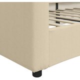  Dnevni krevet krem 90 x 200 cm od tkanine | shoptok.hr