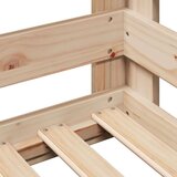 vidaXL Posteljni okvir brez vzmetnice 70x140 cm borovina | Shoptok.si