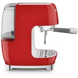 Smeg ECF03RDEU aparati za kavu s crvenom ruckom, 50's stil | shoptok.hr