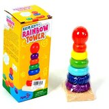 Magic Toys Igra slaganja tornja duginih boja | shoptok.hr