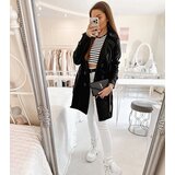 Gemre Black trench coat with belt Royale | shoptok.hr