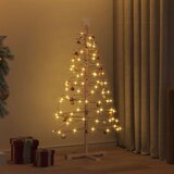 vidaXL Drveno božićno drvce s stalakom Smeđa 125 cm bambus | shoptok.hr