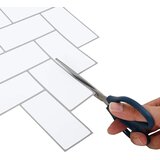  Pločica riblja kost 20 pcs Bijela siva 30 x 30 cm | shoptok.hr