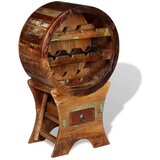 vidaXL Stalak za vino za 10 boca od masivnog obnovljenog drva | shoptok.hr