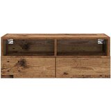 vidaXL TV stenska omara Star les 80 x 30 x 30 cm Konstruiran les | Shoptok.si