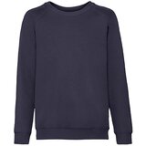 Fruit Of The Loom Granatowa bluza dziecięca Raglan Sweat Cijene