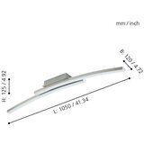 Eglo 97909 - RGB LED prigušiva nadgradna plafonska lampa FRAIOLI-C LED/34W/230V | Eponuda.com