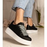 D/CEO UR/CEO Black women's sneakers with chunky lacing Kessa | ePonuda.com