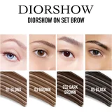 diorshow on set brow waterproof vodoodporna maskara za obrvi 5 ml odtenek 00 universal clear