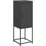  Visoka komoda crna 36x39x107 cm čelična | shoptok.hr