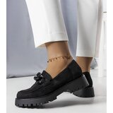 Gemre Black loafers adorned with a chain Arpin | shoptok.hr