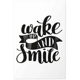  Plakat - Wake Up and Smile 40x60 Bez okvira | shoptok.hr