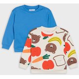 Sinsay Crewneck majica 2 pack | shoptok.hr