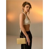 Sinsay Elegantna pletena clutch torbica s lancem | shoptok.hr