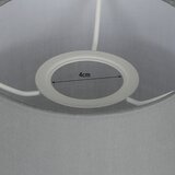 Brilagi - LED fleksibilna zidna lampa NUBILA 1xE27/25W/230V + LED/3W mesing/svetlosiva | Eponuda.com