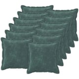  Presvlaka za jastuk 12 kom. HOUTEN Morska plava 50 x 50 cm - Dizajn s paspulom Morska plava 12 | shoptok.hr