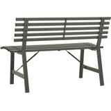  Vrtna klupa 110 cm čelična crna | Eponuda.com