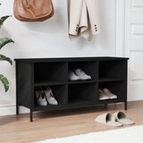 vidaXL Ormarić za cipele crni 100 x 35 x 50 cm od konstruiranog drva Cijene