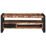  Višebojni stolić za kavu 90x50x36 cm puno drvo obrađeno | Shoptok.si